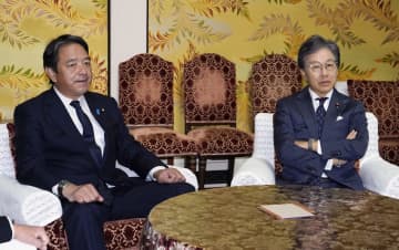 国民、立民打診に否定的　首相指名での野党連携