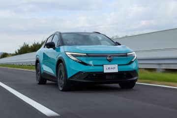 新型「日産リーフ」　Google搭載でナビもエンタメも