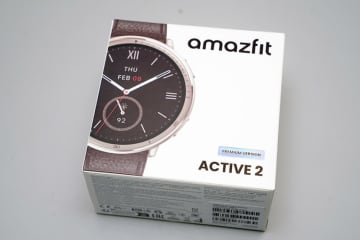 この見た目でスマートウォッチ！Amazfit Active 2とZeppアプリで妻の機嫌がわかる【アマズフィット】