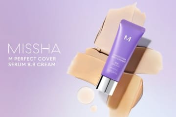 韓国コスメブランド「MISSHA」2色展開の美容液BBクリームを本日より順次発売！