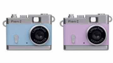 約18gの超小型カメラ ケンコー・トキナー「トイカメラ Pieni II」に新色ネモフィラ、ライラックが追加