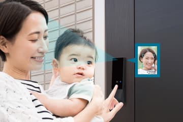 ゴール、乾電池だけで動く顔認証スマートロック　アプリ不要