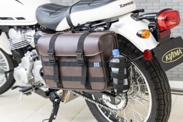 秋のバイクキャンプ・ツーリングに最適。大好評の完全防水サイドバッグに容量拡大仕様が登場!!　K3「ウォーター・プロテクト・サイドバッグWP04・WP05」