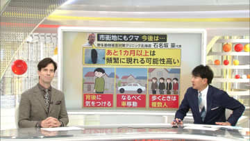 スーパーにもクマが侵入　エサのドングリ少なく人里に…専門家「背後に注意・クルマで移動・複数人で歩く」