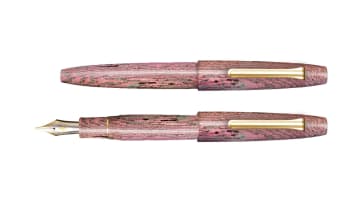 セーラー万年筆「長刀研ぎエボナイト万年筆　梅咲」を10月18日に発売。日本画モチーフ第7弾は歌川広重「名所江戸百景亀戸梅屋舗」