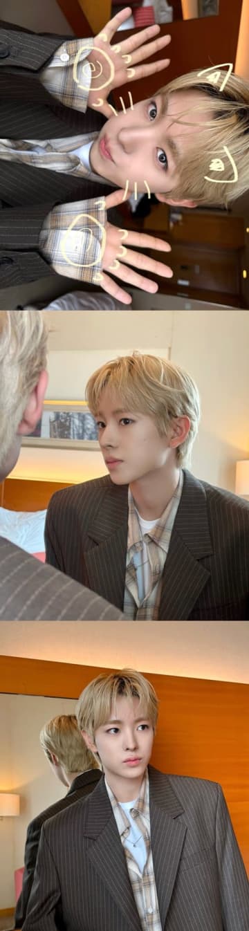 NCT WISH・ユウシ、“子猫ポーズ”にファンメロメロ！「飼いたい…」「癒されました」【PHOTO】