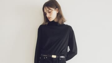 【明日なに着る？】「素肌に触れてもちくちくしない」なめらかでキレイな黒タートル
