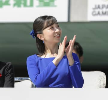 佳子さま国スポ閉会式に　滋賀