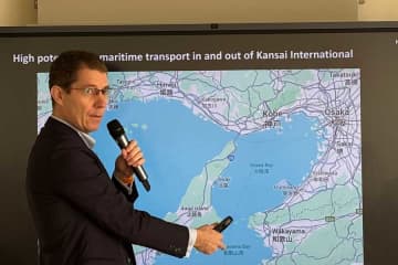 関西国際空港、低コスト海上輸送でアクセス大幅向上　スイス新興MobyFly、大阪湾での導入に期待