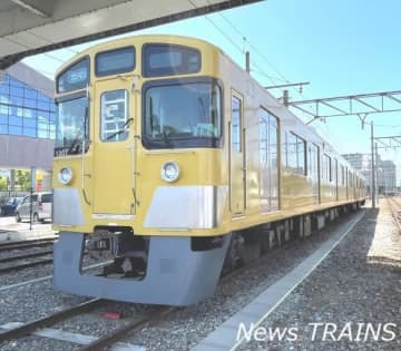 【近江鉄道】元西武鉄道「2000系」が「黄色いお医者さん」に！！「ドクターガチャコン」が10月末にデビュー