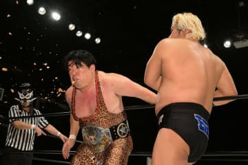 【エボリューション】諏訪魔がマッスル坂井から〝ダメ出し〟「どうせ保守的なプロレスをやってきたんでしょ？」