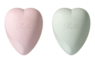 リファの人気アイテム「ハートブラシ」にパステルピンク＆グリーンの新色、コスメキッチン限定で
