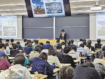 建設関連業イメージアップ促進協議会／大学生に仕事の魅力発信