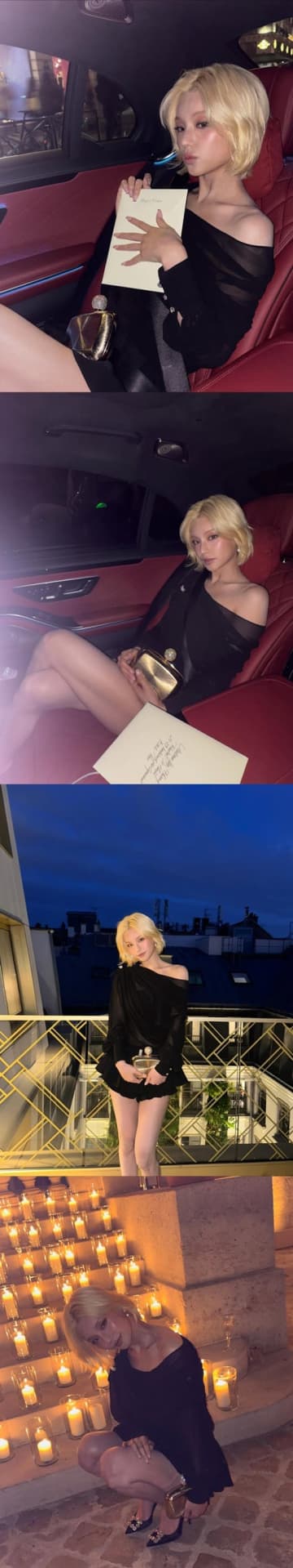 ITZY・イェジ、“美デコルテ”際立つドレス姿にうっとり…パリの夜を彩る圧巻オーラ「まさに女神」【PHOTO】