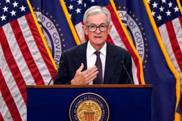 利下げ決定もインフレ懸念　米FRB、9月会合議事録
