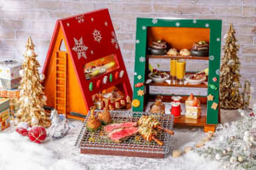 ヒルトン東京の冬限定！肉×スイーツを味わう「クリスマス ミートアフタヌーン」