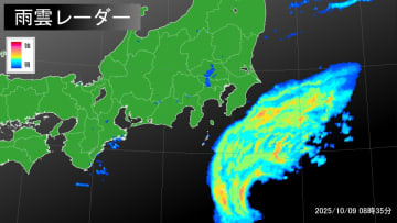 線状降水帯-発生【東京都】