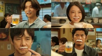 山﨑賢人さん、上白石萌音さん、坂口憲二さん、西島秀俊さん出演「サントリー生ビール」TV-CM