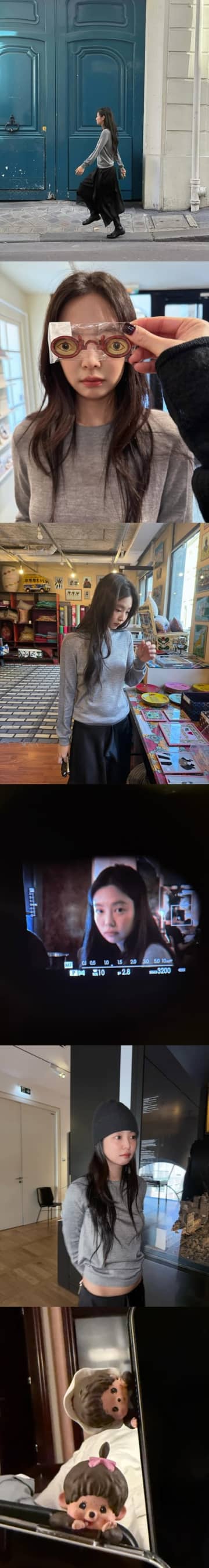 「すっぴんもめちゃくちゃ綺麗！」BLACKPINK・ジェニー、パリでおちゃめな魅力が炸裂【PHOTO】