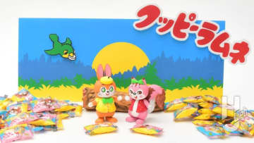ロングセラーのお菓子「クッピーラムネ」のクッピーとラムが可動フィギュアになってやってきた！商品レビュー＆アクリルガッシュで塗装をしてみよう【Mini TOY EnJOY】
