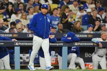 大谷翔平は「チャンスを自ら潰してる」　地区S打率.111…指揮官が指摘「少し迷いがある」