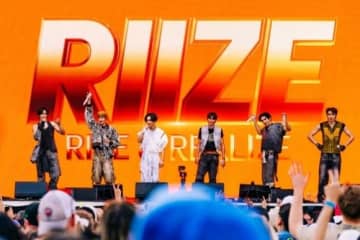 RIIZE、K-POPアイドル初の「ACL」出演でファン熱狂！計13曲の完成度の高いステージを披露