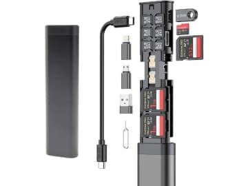 サンコーの変わり種ガジェットもAmazonプライム感謝祭でセール中！　大量収納のメモリーカードケースからマッサージャー、発熱マウスパッドまで