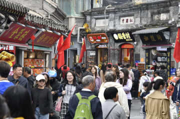 国慶節・中秋節連休、北京市の重点商業エリア来店客数5966万人超す