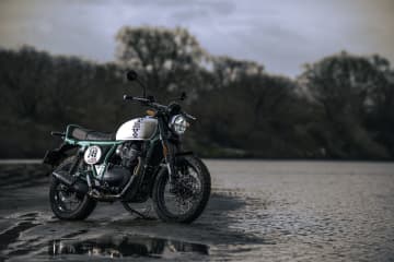 林道、街中、ワインディングまで、めっちゃ遊べるスクランブラーモデル！ロイヤルエンフィールド「ベア650」