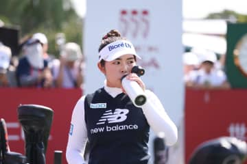 山下美夢有、3打差の10位発進　ビュイック女子ゴルフ第1日