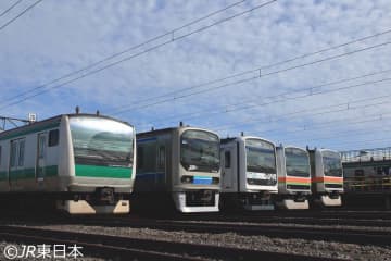 【東日本旅客鉄道】川越線や埼京線で活躍する車両が大集合！「川越車両センターまつり」を川越まつりの日に開催