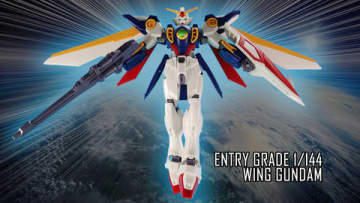 「ENTRY GRADE 1/144 ウイングガンダム」レビュー【#ガンダムW】サクッと組めるEGシリーズにヒイロの機体が登場。「オペレーション・メテオ」任務了解！