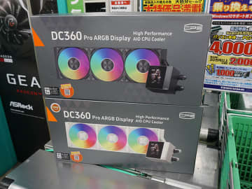 2.4インチ液晶搭載の安価な水冷CPUクーラー「DC360 PRO」がCPSから、価格は15,980円