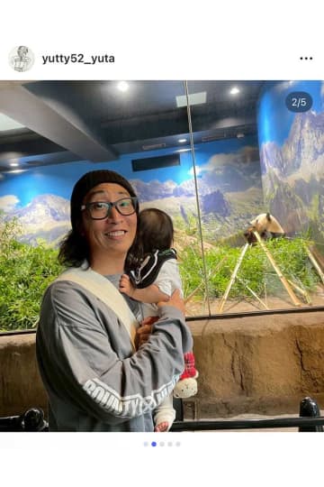 48歳・ゆってぃ、動物園で見せた“パパの顔”　舞台とは違う素顔「娘より親のが動物に感動してた」