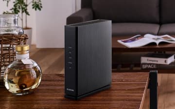 省スペースでも高速・安定、“家中快適”を叶える「Wi-Fi 6ルーター」が登場
