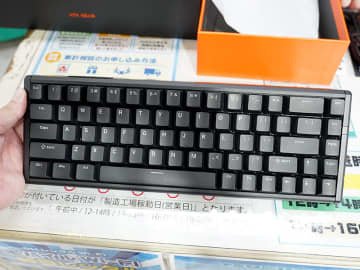 0.001mm検知対応の65%ラピトリキーボード「ATK RS6」が発売、重量は1.3kg