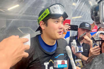 大谷翔平、佐々木朗希は「見ていて頼もしい」　3回を“完全投球”に感謝「素晴らしかった」