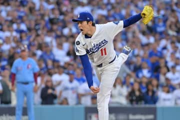 【MLB】「ロウキに乾杯」ドジャースが地区シリーズ突破、延長11回の死闘で歓喜の美酒　指揮官は“快投劇”の佐々木朗希を労う