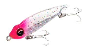 ほぼ動きません→だけど、それが釣れるんです。目立たないからこそ“魚に効く”！ソフトボディとフラッシュボーンを組み合わせたルアーが新登場！