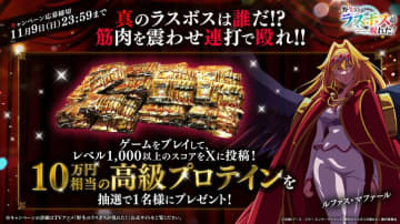 アニメ『野生のラスボスが現れた！』スマホで遊べるミニゲームが公開！ルファス役・小清水亜美など豪華ゲストが競い合うスペシャル動画も公開！