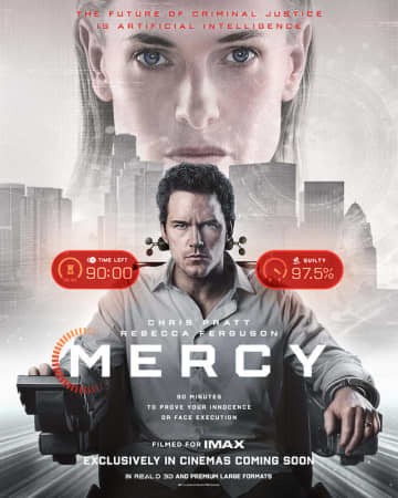 近未来、人類はAIによって裁かれる！無罪を証明しなければ“即処刑”『MERCY／マーシー AI裁判』予告編