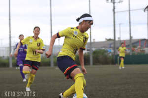 p【ソッカー（女子）】終盤の得点ラッシュで難敵・立大を下す！１２連勝達成！／関東２部リーグ後期第５節　VS立教大学/p