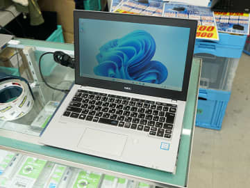 NEC製12.5型ノートPCが14,800円！Core i5-8250UやWindows 11 Pro搭載の中古PCセール
