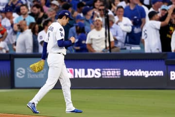「佐々木朗希が大きく…」　劇勝10分後、ド軍公式が投稿した1枚に日本人「感動すら覚えます」