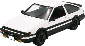 フジミ模型、「AE86 トレノ藤原拓海」キャラクターアクリルスタンド付き特別仕様など2026年1月発売「カーモデル」新製品公開