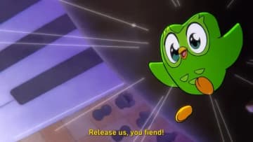 語学学習アプリ「デュオリンゴ」短編アニメを発表 “監視”するフクロウの謎が明らかに？