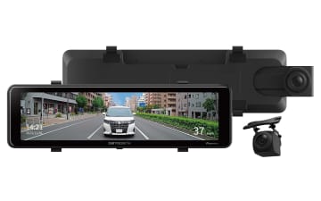 パイオニア、前後2カメラタイプのデジタルミラー型ドライブレコーダー「VREC-MZ300D」