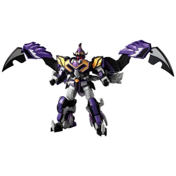 「魔法戦隊マジレンジャー」よりマジキング＜シャドウバージョン＞がSMPシリーズで立体化。プレバンにて予約受付中魔法陣オプションパーツも付属