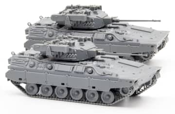 フジミ模型2026年1月発売新製品に「1/72 ML27 陸上自衛隊 89式装甲戦闘車(2両入り)」と「チビマルゴジラ10EX-1 メカキングギドラ 豪華メッキ仕様」が登場