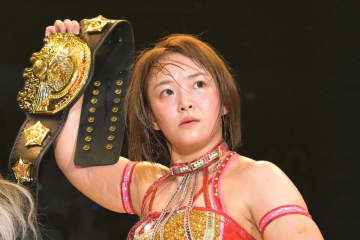 【ＡＥＷ】Sareee　米ROHでIWGP女子王座V3達成！ アレックス・ウィンザーを裏投げ葬
